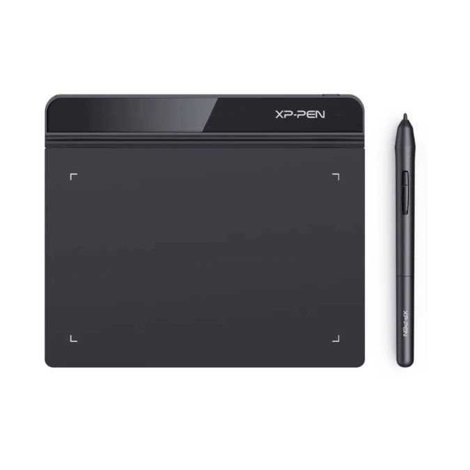 Графический планшет, XP-Pen, Star G640, Разрешение 5080 lpi, Чувствительность к нажатию 8192, Интерфейс USB, Рабочая область 6"х4", Чёрный