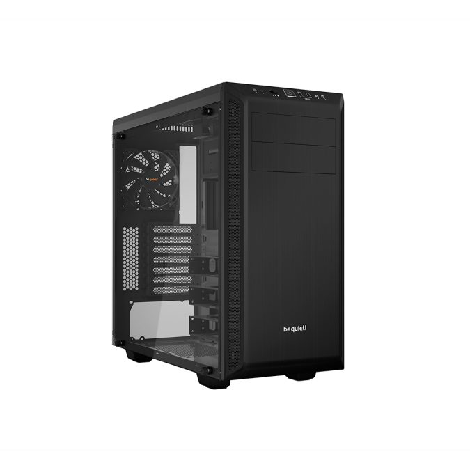 Компьютерный корпус, Bequiet!, Pure Base 600, BGW21, Midi Tower, ATX/ M-ATX/ Mini-ITX, USB 3.2 Type-A*2, Mic+Audio, 1*140мм Pure Wings 2, 1*120мм Pure Wings 2, Длина видеокарты 425мм, высота процессорного кулера 165мм, 3*3,5"/8*2,5", Пластик/Сталь/Закаленное стекло, 492*220*470мм, Без Б/П, Чёрный