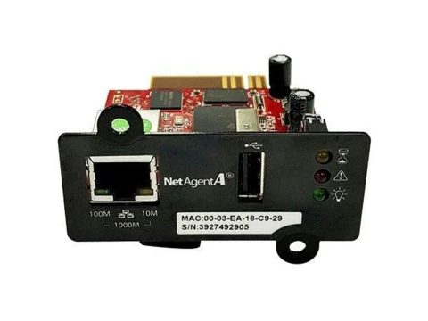 Внутренняя, SNMP карта, DA807, Разъём 10M/100M, RJ-45, UTP, Поддержка шифрования: HTTPS, SSL, SSH, SNMPv3, Многоязычный пользовательский интерфейс