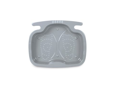 Ванночка для споласкивания ног с креплением на лестницу Pool Foot Bath, INTEX, 29080, Пластик, Серый, В пленке