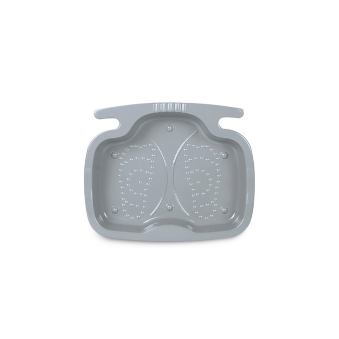 Ванночка для споласкивания ног с креплением на лестницу Pool Foot Bath, INTEX, 29080, Пластик, Серый, В пленке