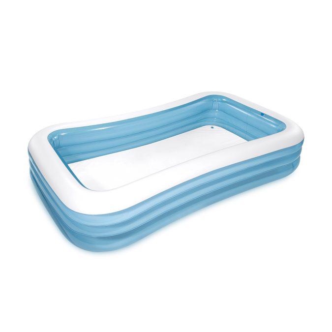 Семейный надувной бассейн Swim Center Family 305 х 183 х 56 см, INTEX, 58484NP, Винил, 1050л., 6+, Голубой, Цветная коробка