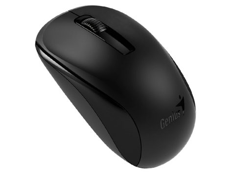 Компьютерная мышь, Genius, NX-7005, 3D, Оптическая, 1200dpi, Беcпроводная 2.4ГГц, 1 x AA, Черный