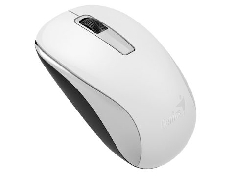 Компьютерная мышь, Genius, NX-7005, 3D, Оптическая, 1200dpi, Беcпроводная 2.4ГГц, 1 x AA, Белый