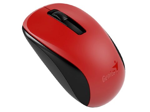 Компьютерная мышь, Genius, NX-7005, 3D, Оптическая, 1200dpi, Беcпроводная 2.4ГГц, 1 x AA, Красный