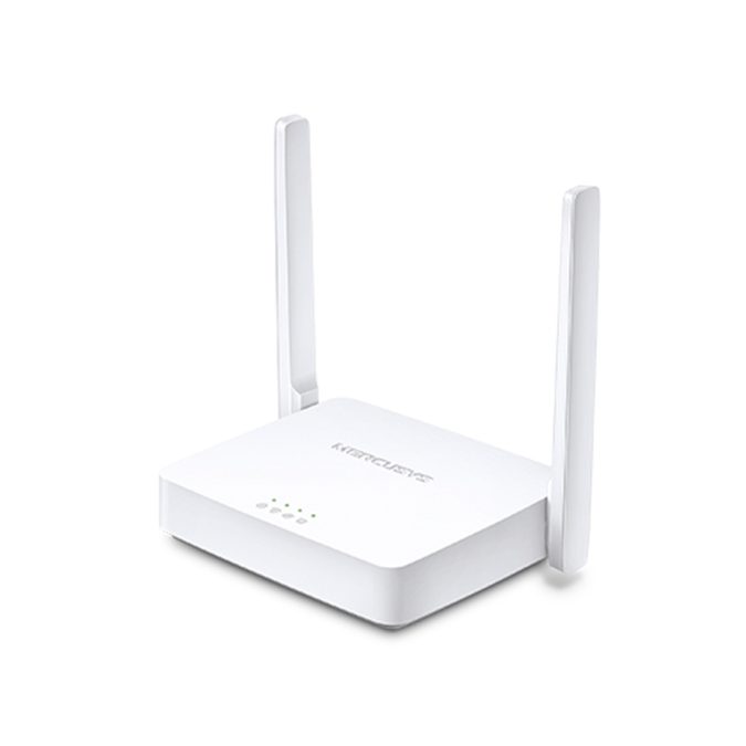 Маршрутизатор, Mercusys, MW301R, N300, 300 мбит/с, 2 порта LAN 10/100 Мбит/с, 1 порт WAN 10/100 Мбит/с