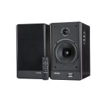 Акустическая система, Microlab, SOLO26, 2.0, 66Вт, Optical, Coaxial, AUX вход 380 mV, Беспроводной пульт ДУ, Возможность подключения к двум источникам звука одновременно, Чёрный