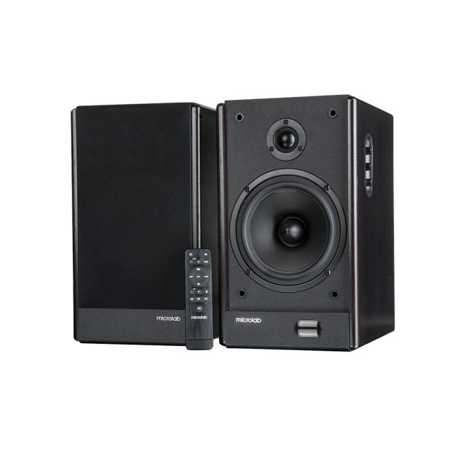 Акустическая система, Microlab, SOLO26, 2.0, 66Вт, Optical, Coaxial, AUX вход 380 mV, Беспроводной пульт ДУ, Возможность подключения к двум источникам звука одновременно, Чёрный