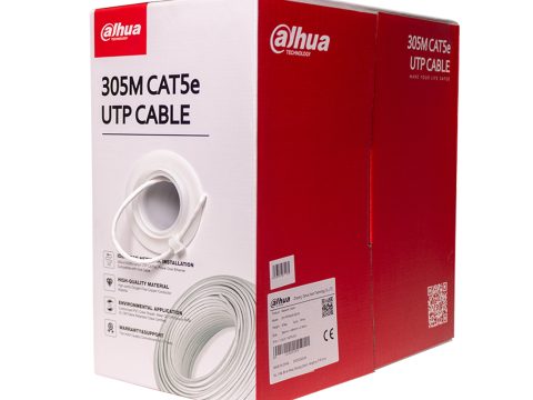 Кабель сетевой, Dahua, DH-PFM920I-5EUN, Cat.5e, UTP, 4x2x1/0.45мм, PVC, 305 м/б