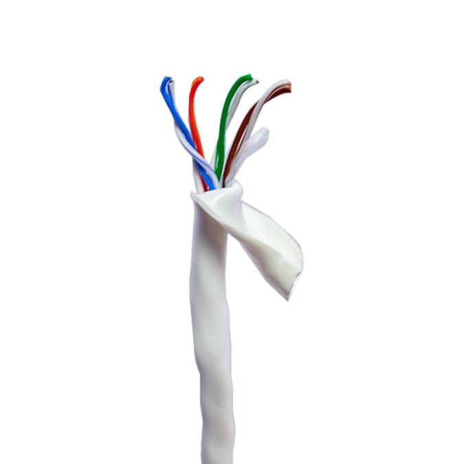 Кабель сетевой, Dahua, DH-PFM920I-5EUN, Cat.5e, UTP, 4x2x1/0.45мм, PVC, 305 м/б
