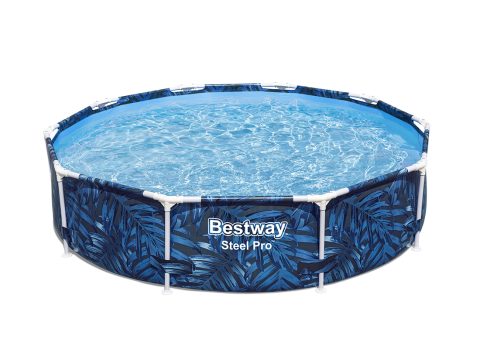 Каркасный бассейн Steel Pro 305 х 66 см, BESTWAY, 56985, Винил, 4062 л., Стальной каркас, Многоцветный принт, Цветная коробка
