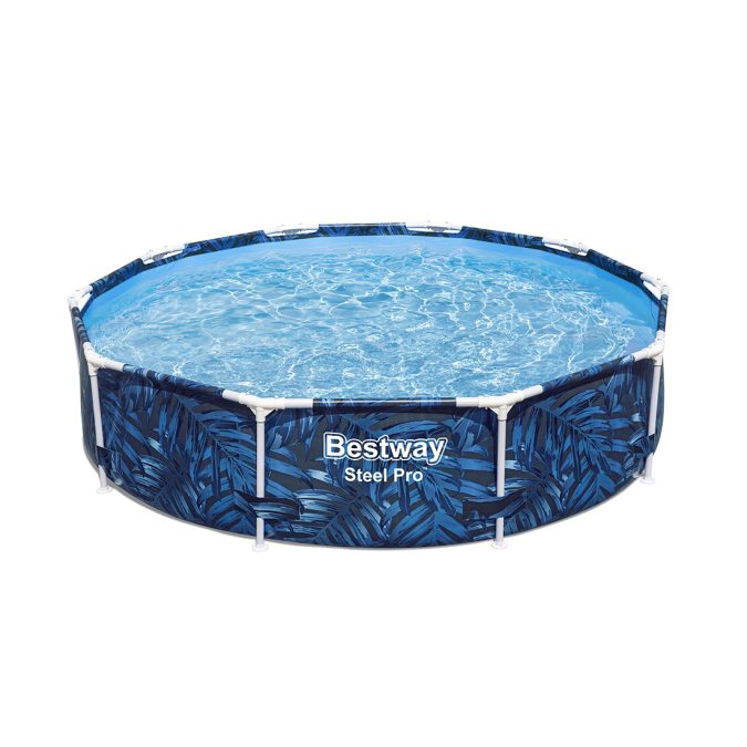 Каркасный бассейн Steel Pro 305 х 66 см, BESTWAY, 56985, Винил, 4062 л., Стальной каркас, Многоцветный принт, Цветная коробка