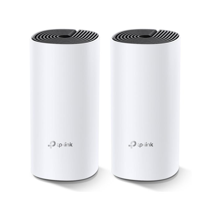 Маршрутизатор, TP-Link, Deco M4(2-pack), Wi-Fi 5, 802.11a/b/g/n/ac, 2,4 ГГц/5 ГГц, AC1200, 2 порта 10/100/1000M WAN/LAN, 2 модуля в комплекте
