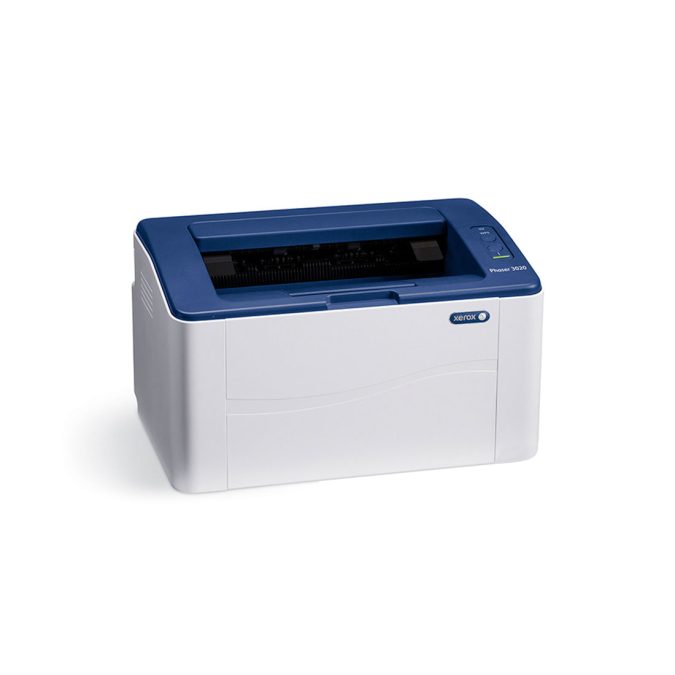 Монохромный принтер, Xerox, Phaser 3020BI, 3020V_BI, Лазерный, А4, 20 стр./мин., Подача 150 листов, 600 МГц CPU, 128 МБ RAM, USB 2.0, Wi-Fi