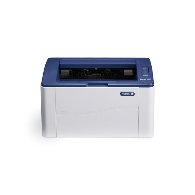 Монохромный принтер, Xerox, Phaser 3020BI, 3020V_BI, Лазерный, А4, 20 стр./мин., Подача 150 листов, 600 МГц CPU, 128 МБ RAM, USB 2.0, Wi-Fi