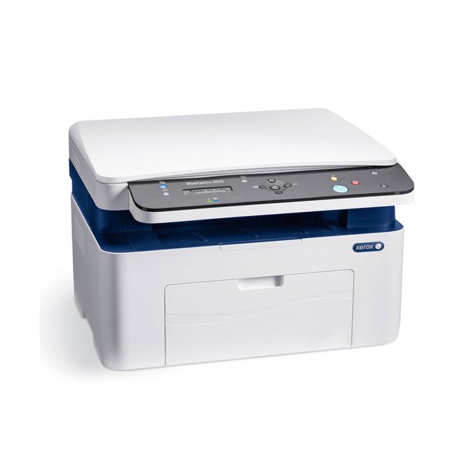Монохромное МФУ, Xerox, WorkCentre 3025BI, 3025V_BI, Лазерное, А4, 20 стр./мин., Подача 150 листов, Планшетный сканер, ЖК Дисплей, 600 МГц CPU, 128 МБ RAM, USB 2.0, Wi-Fi