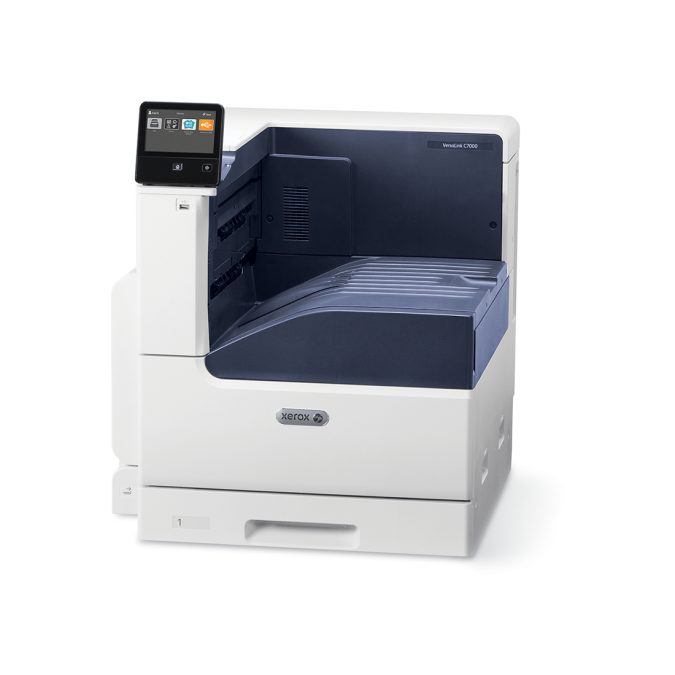 Цветной принтер, Xerox, VersaLink C7000N, C7000V_N, Лазерный , А3, 35 стр./мин., Подача 620 листов, Сенсорный дисплей 5", 1.05 ГГц CPU, 2 ГБ RAM, USB 3.0, Ethernet 10/100/1000, NFC