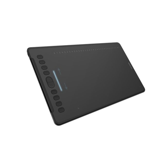 Графический планшет, Huion, H1161, Разрешение 5080 lpi, Чувствительность к нажатию 8192, Интерфейс USB и USB-C, Рабочая область 279.4*174.6 мм. (11"х 6.875"), Чёрный