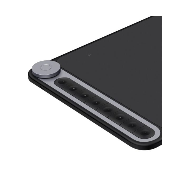 Графический планшет, Huion, Q620M, Разрешение 5080 lpi, Чувствительность к нажатию 8192, Интерфейс беспроводной, Рабочая область 266,7*166,7 мм. (10,5"х6,56"), Чёрный