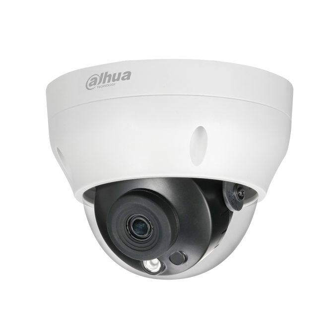 IP видеокамера, Dahua, DH-IPC-HDPW1431R1P-0280B, Матрица 1/3” 4 Мп progressive CMOS, Разрешение 2688 (Г) 1520 (В), ROM 128 Мб / RAM 128 Мб, Объектив c фиксированным фокусным расстоянием, Фокусное расстояние 2,8 мм