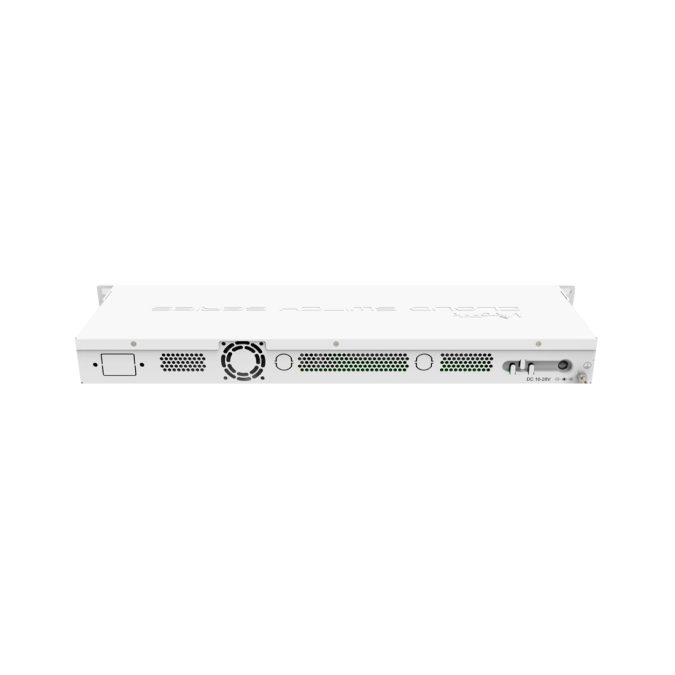 Коммутатор, MikroTik, CRS326-24G-2S+RM, Cloud Router Switch, 24 порта 10/100/1000M, 2 порта SFP+, 1 консольный порт RJ-45,-40°C to 60°C, стоечный 1U