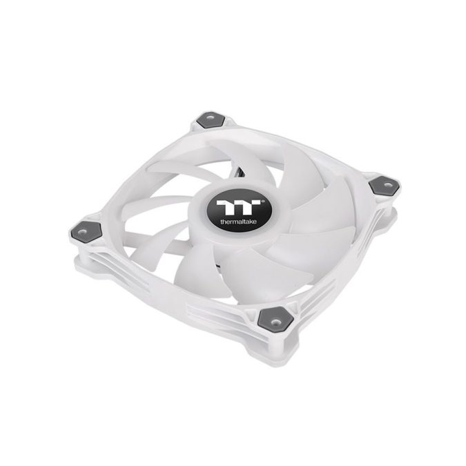 Кулер для компьютерного корпуса,Thermaltake, Pure Duo 14 ARGB Sync Radiator Fan (2-Fan Pack), CL-F098-PL14SW-A, ARGB140мм вентилятор, 1500 об.мин, 56.51 CFM, 28 dB(A), 4pin, 140x140x25мм, Белый