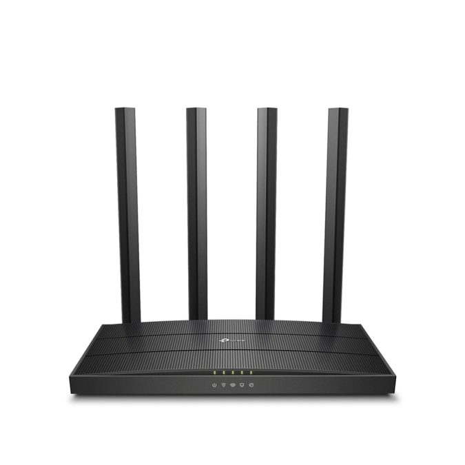 Маршрутизатор, TP-Link, Archer A6, до 1,2 Гбит/с, до 867 Мбит/с на 5 ГГц, до 450 Мбит/с на 2,4 ГГц,1 гигабитный порт WAN, 4 гигабитных порта LAN