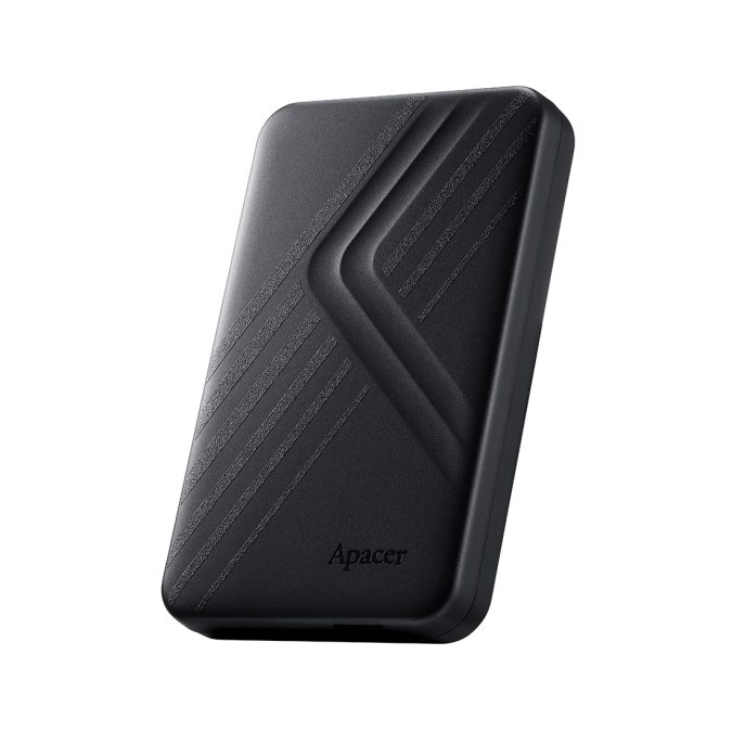 Внешний жёсткий диск, Apacer, AC236, AP1TBAC236B-1, 1TB, 2.5", USB 3.2, Чёрный