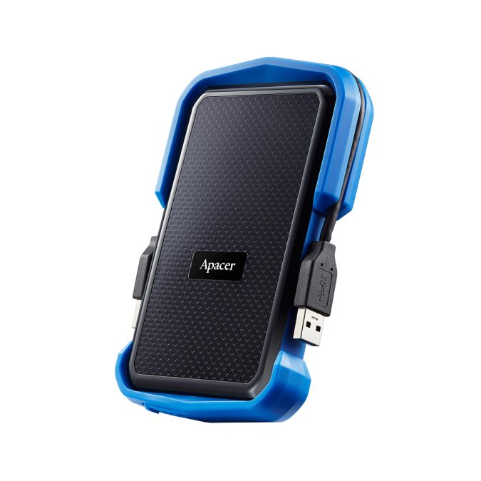 Внешний жёсткий диск, Apacer, AC631, AP1TBAC631U-1, 1TB, 2.5", USB 3.1, Синий