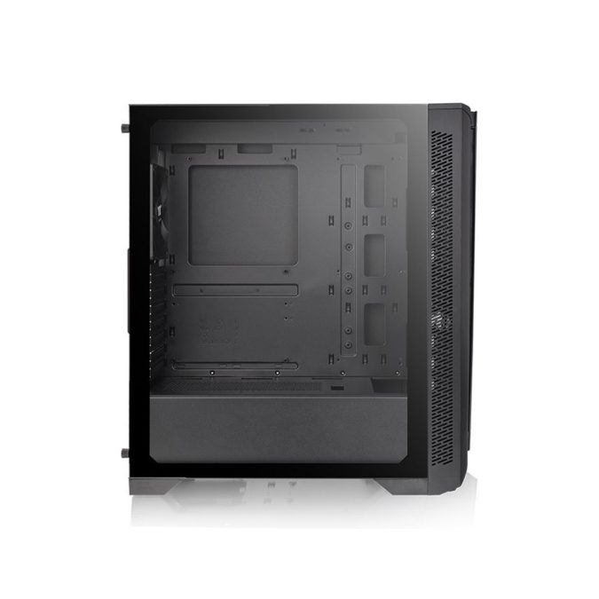 Компьютерный корпус, Thermaltake, H350 TG RGB, CA-1R9-00M1WN-00, Mid tower, ATX/M-ATX/Mini-ITX, USB 3.0*1/2.0*2, HD-Audio, 1*120 мм, Высота процессорного куллера до 150 мм, Длина VGA до 300 мм, 2*3.5"/2*2.5", 442*210*480 мм, Сталь, 4мм Закаленное стекло*1, 442*210*480мм, Без Б/П, Чёрный