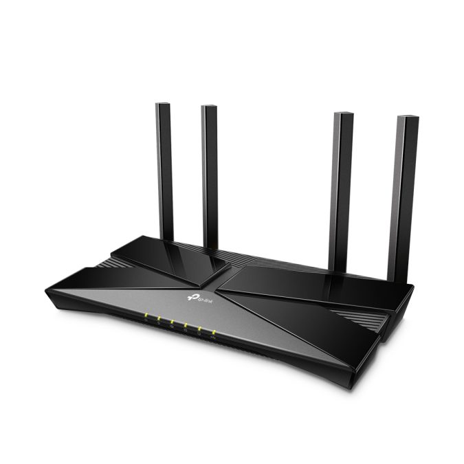 Маршрутизатор, TP-Link, Archer AX20, Wi-Fi-6 до 1,8 Гбит/с — до 1201 Мбит/с на частоте 5 ГГц, до 574 Мбит/с на частоте 2,4 ГГц, 802.11a/b/g/n/ac/ax, 4 фиксированные антенны MU-MIMO, OFDMA, 1 гигабитный порт WAN, 4 гигабитных порта LAN