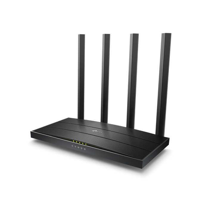 Маршрутизатор, TP-Link, Archer C80, до 1300 Мбит/с на диапазоне 5 ГГц,, до 600 Мбит/с на 2,4 ГГц.,1 гигабитный порт WAN,, 4 гигабитных порта LAN