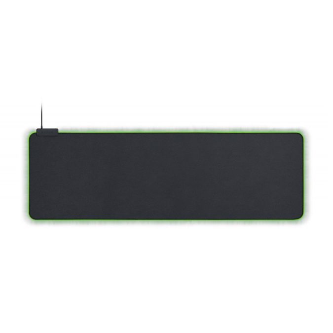Коврик для компьютерной мыши, Razer, Goliathus Extended Chroma, RZ02-02500300-R3M1, 920*294*3мм, На базе подсветки Razer Chroma™ с возможностью настройки 16,8 млн цветовых оттенков, Микротекстурированная тканевая поверхность, Резиновое основание, Крепление для фиксации кабеля мыши, 560 г, Чёрный