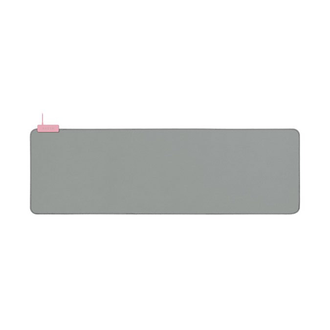 Коврик для компьютерной мыши, Razer, Goliathus Extended Chroma - Quartz, RZ02-02500316-R3M1, 920*294*3мм, На базе подсветки Razer Chroma™ с возможностью настройки 16,8 млн цветовых оттенков, Микротекстурированная тканевая поверхность, Резиновое основание, Крепление для фиксации кабеля мыши, Розовый