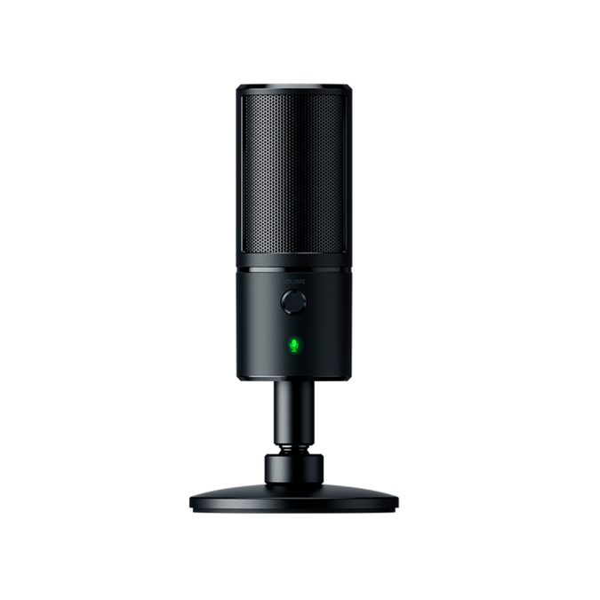 Микрофон, Razer, Seiren Emote, RZ19-03060100-R3M1, Динамический, Однонаправленный, 120 дБ, 50 - 20000Гц, 16 бит, Черный