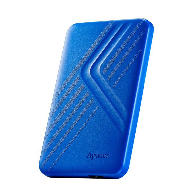 Внешний жёсткий диск, Apacer, AC236, AP1TBAC236U-1, 1TB, 2.5", USB 3.1, Синий