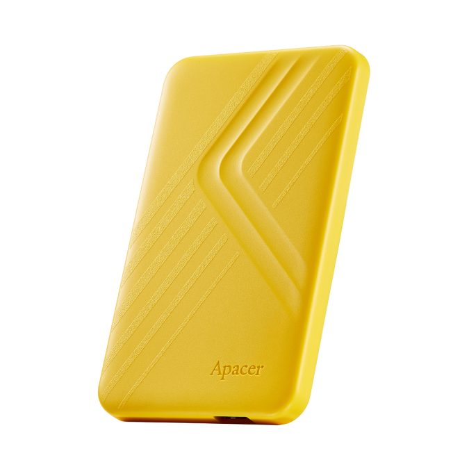 Внешний жёсткий диск, Apacer, AC236, AP1TBAC236Y-1, 1TB, 2.5", USB 3.1, Желтый