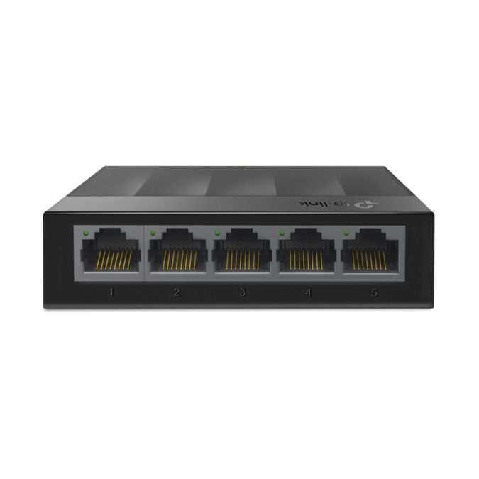 Коммутатор, TP-Link, LS1005G, настольный, неуправляемый, 5 портов 10/100/1000M RJ-45, корпус пластик