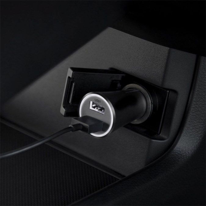 Автомобильное зарядное устройство, Mi, 37W Dual-Port Car Charger, GDS4147GL/CC06ZM, 2 порта, Черный