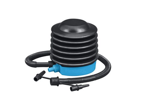 Насос ножной Air Step Air Pump 13 см, BESTWAY, 62147, Пластик, Шланг, 3 насадки, 0.3 литра за цикл, Жёлто-чёрный, Пакет
