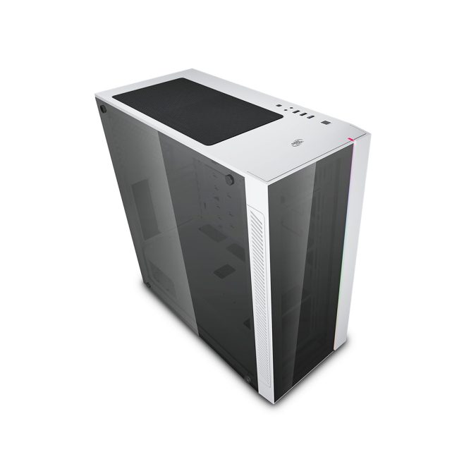 Компьютерный корпус, Deepcool, MATREXX 55 V3 ADD-RGB WH 3F, DP-ATX-MATREXX55V3-AR-WH-3F, E-ATX/ATX/Micro ATX, USB 3.0*1/2.0*2, HD-Audio+Mic, Кулер 3*120см ARGB, Высота процессорного кулера до 160мм, Длина VGA до 370мм, 2*3.5"/2+2*2.5", Сталь 0,6, 446х210х479мм, Без Б/П, Белый
