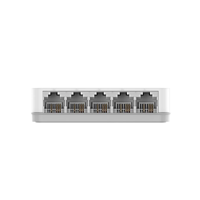Коммутатор, D-Link, DES-1005C/B1A, Настольный, неуправляемый, 5 портов 10/100M RJ45, Корпус пластик
