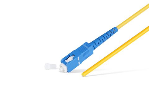 Пигтейл Оптический,, SC/UPC SM 9/125 0.9 мм 1.5 м, Жёлтый, LSZH, Пол. Пакет