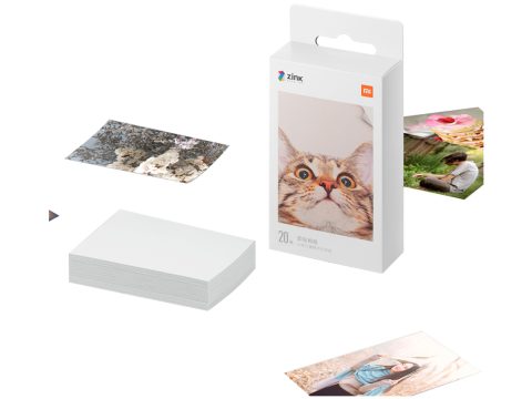 Бумага для портативного фотопринтера, Xiaomi, Mi Portable Photo Printer Paper, TEJ4019GL, 23, 20 листов, Клейкая основая, Матовая