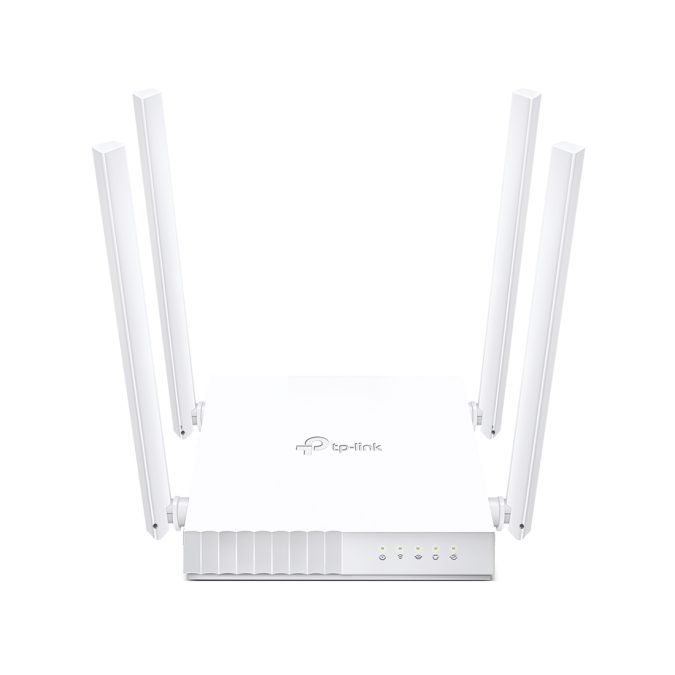 Маршрутизатор, TP-Link, Archer C24, 5 ГГц: 433 Мбит/с (802.11ac), 2.4 ГГц: 300 Мбит/с (802.11n), AC750, 1 WAN порт 10/100М + 4 LAN порта 10/100М