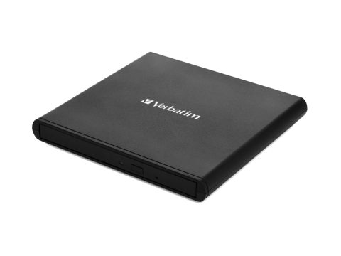 Внешний привод, Verbatim, CD/DVD 98938, Slim, USB, Чёрный