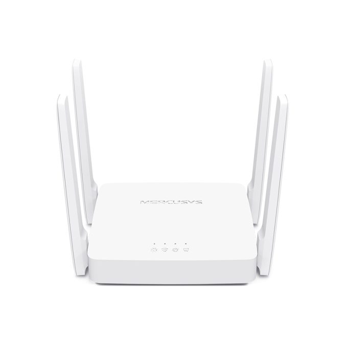 Маршрутизатор, Mercusys, AC10, до 1200Мбит/с, 1 порт WAN 10/100 Мбит/с, 2 порта LAN 10/100 Мбит/с