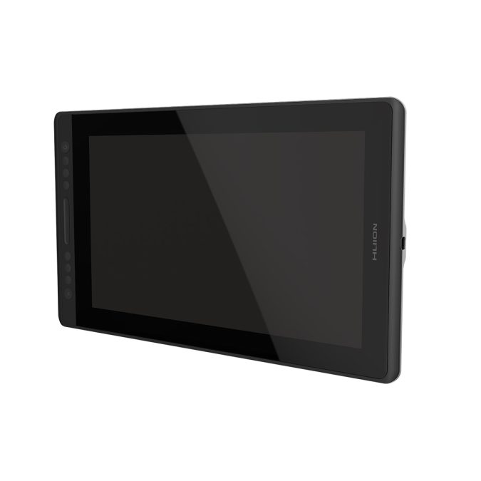 Графический планшет/монитор, Huion, Kamvas Pro 16 (GT-156), Разрешение 1920х1080, Яркость 220cd/m2, Матрица IPS, 5080 lpi, Чувствительность к нажатию 8192, Интерфейс USB, Рабочая область 293,76*165,24 мм., Чёрный