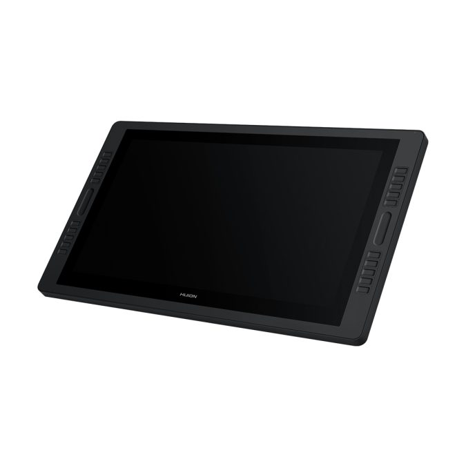 Графический планшет/монитор, Huion, Kamvas Pro 24 GT-240, Разрешение 1920х1080, Яркость 250cd/m2, Матрица IPS, 5080 lpi, Чувствительность к нажатию 8192, Интерфейс HDMI, DP, GA, Рабочая область 476,64*268,11 мм., Чёрный