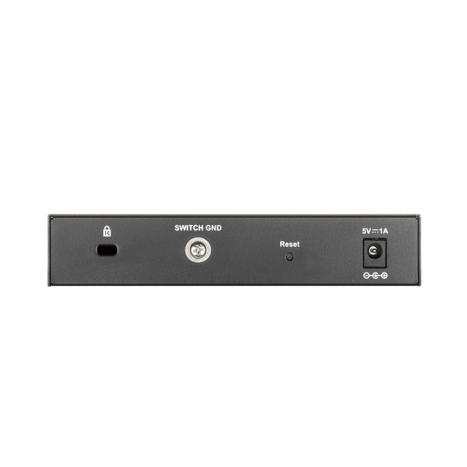 Коммутатор, D-Link, DGS-1100-08V2/A1A, Настраиваемый L2 коммутатор с 8 портами 10/100/1000Base-T.